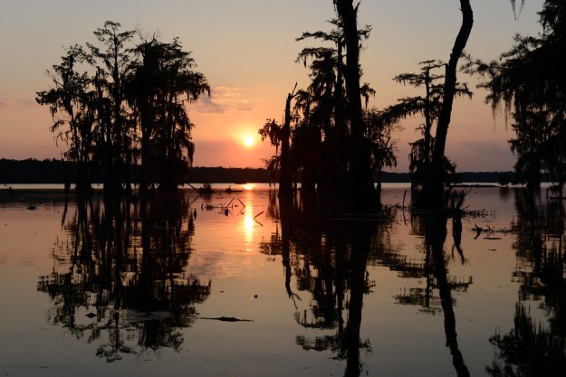 Sunset on the Bayou.