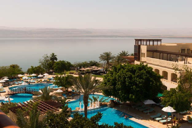 The Marriot Resort at the Dead Sea.