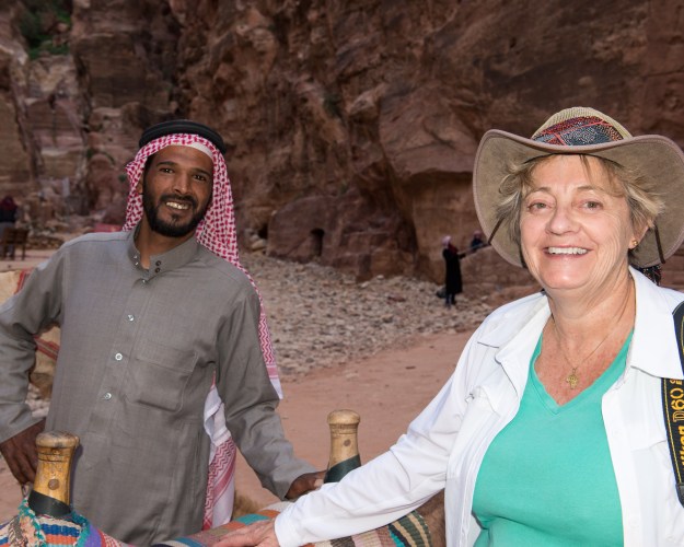 Denise and Camel Driver